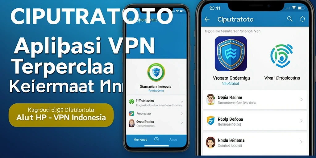 Antarmuka CIPUTRATOTO yang ramah pengguna dan fungsional.