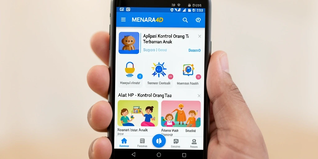 Antarmuka pengguna MENARA4D yang intuitif dan mudah dipahami.