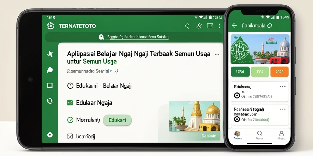 Tampilan antarmuka aplikasi TERNATETOTO yang menarik dan interaktif.