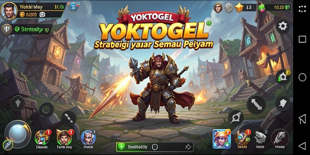 Tampilan antarmuka YOKTOGEL yang menarik dan fungsional.